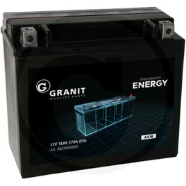 GRANIT Batterie 12 V / 18 Ah